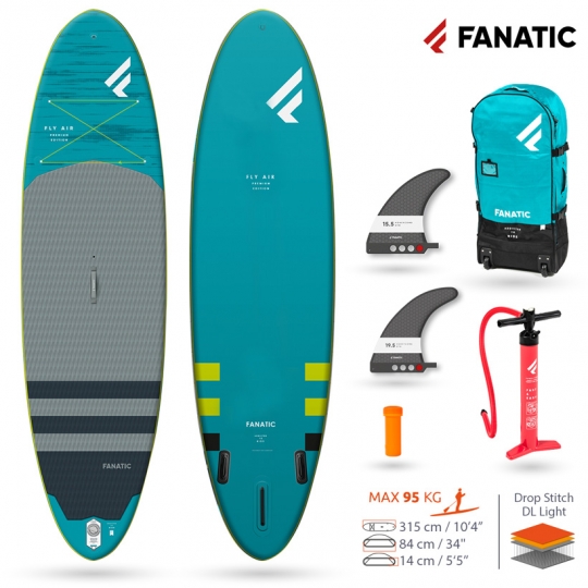 SUP gonflable Fanatic Fly Air Premium 10'4