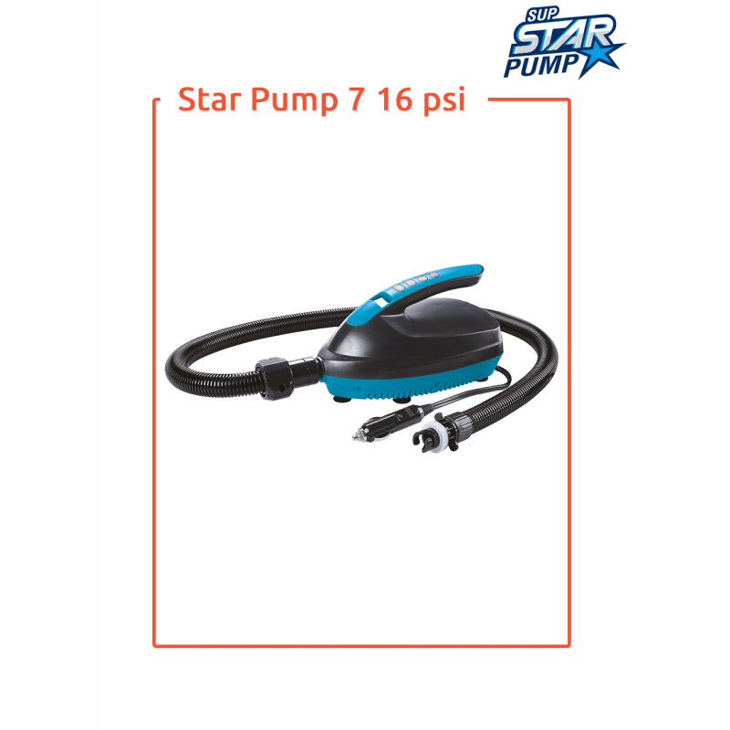 Pompe de pré-gonflage électrique SUP Star Pump -  - Dingue d'eau,  comme vous !