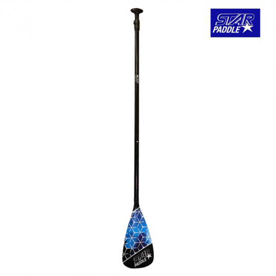 Pagaie SUP FOWAWU – Semi-carbone/aluminium, 3 Pièces Réglable (160-220 Cm), Légère (745g) Et Flottante – Pour Débutants Et Confirmés