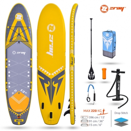 Paddle gonflable : SUP Zray X5 X-RIDER XL 13' Paddle gonflable : SUP Zray X5 X-RIDER XL 13'