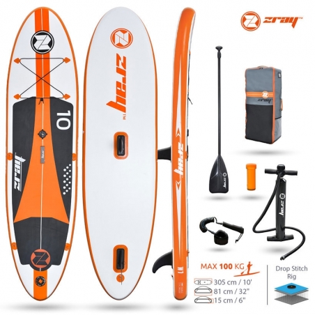 Paddle gonflable : SUP Zray W1 Paddle gonflable : SUP Zray W1