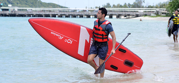 Pratique du Stand up Paddle