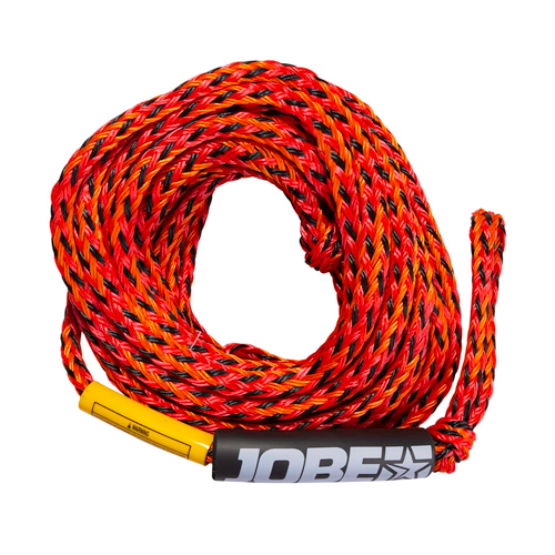 Corde de traction bouée 4 personnes Jobe - rouge