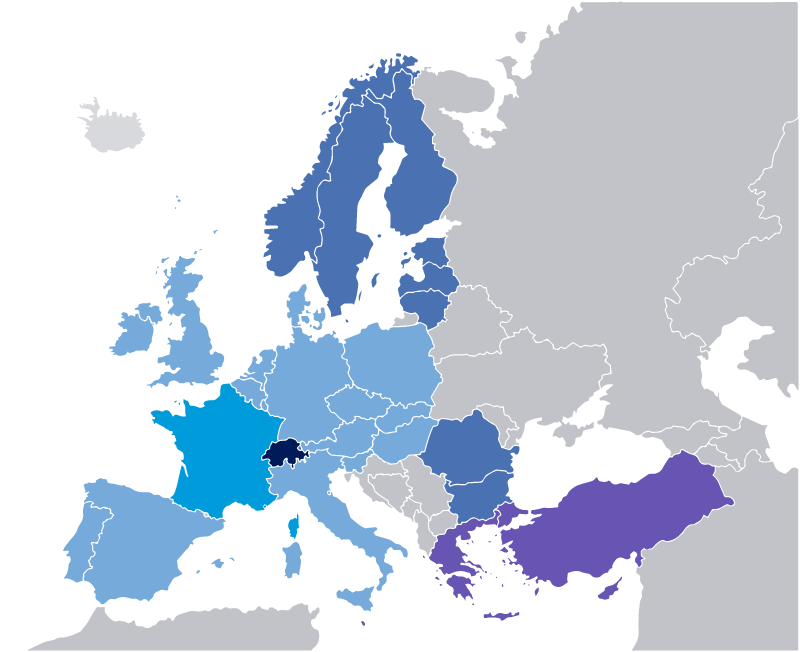 Carte Europe
