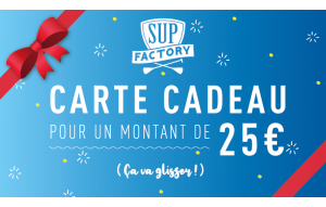 
			                        			Carte cadeau 25 euros