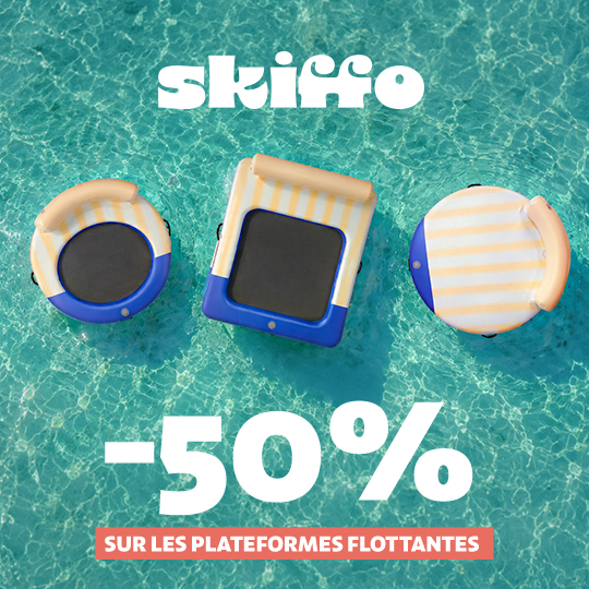 -50% sur la section Plateforme flottante